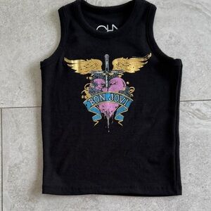 Chaser Bon Jovi Graphic Tank kids 6